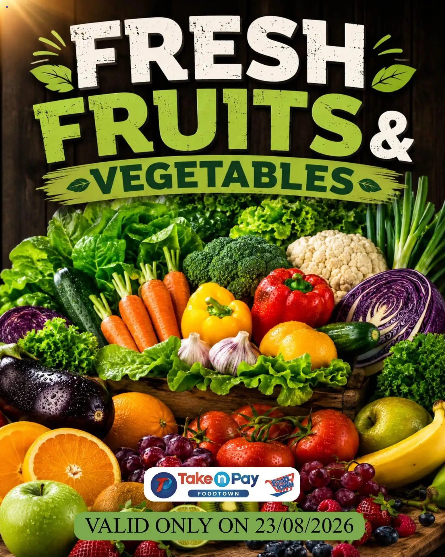 New Take n Pay catalogue – valid from 23/08/2026 | Page: 6 | Products: Vegetables