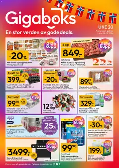 Forhåndsvisning av Gigaboks kundeavis gyldig fra 01.05.2026 | Side: 1