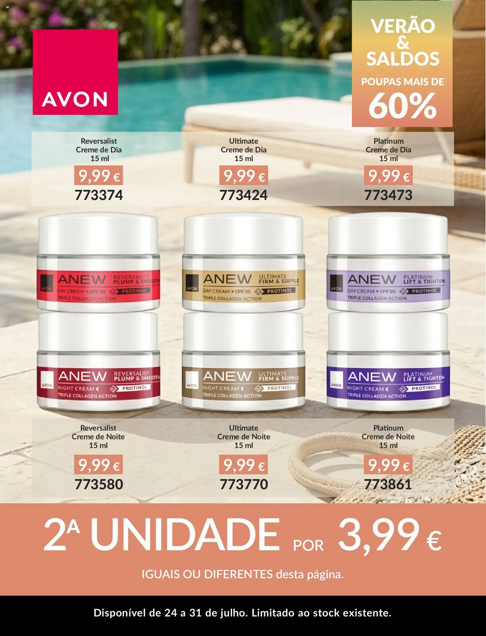 Avon Verão Saldos │ válido de 24/07/2026 | Página: 2 | Produtos: Creme