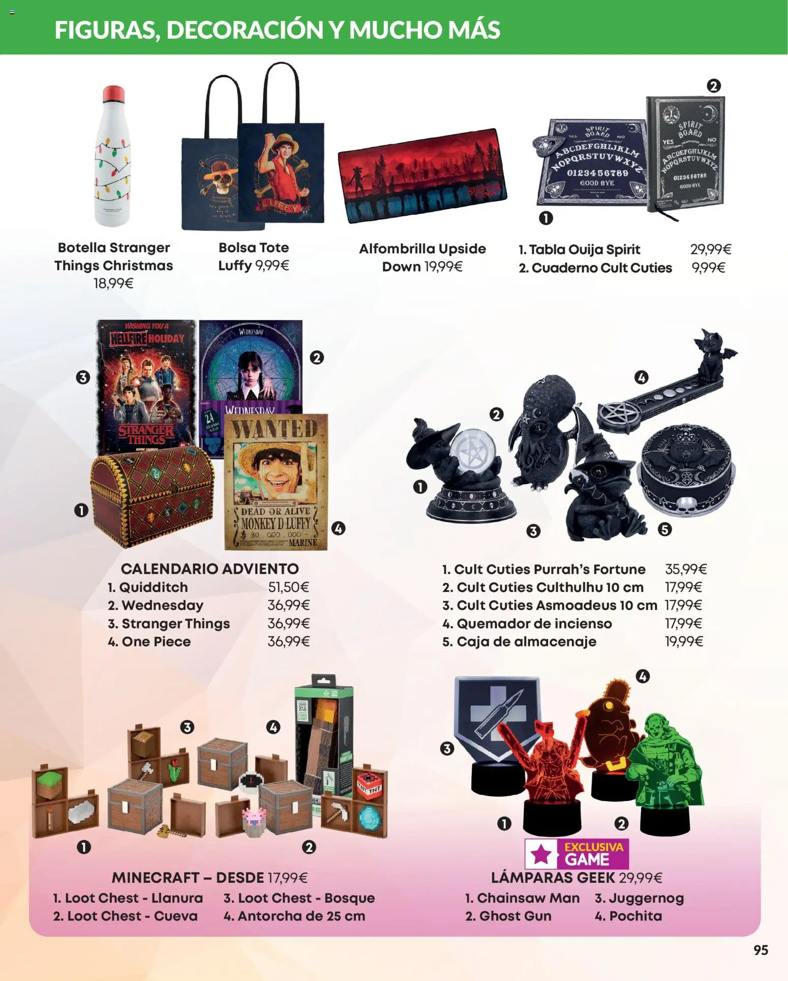 Game folleto │ válido desde el 10/12/2025 | Página: 19 | Productos: Alfombrilla, Bolsa, Quemador, Lámparas