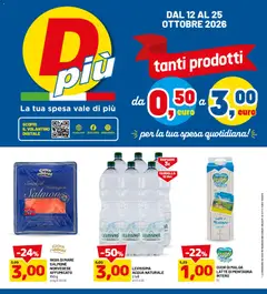 Anteprima del volantino D Più volantino valido a partire dal 12/10/2026