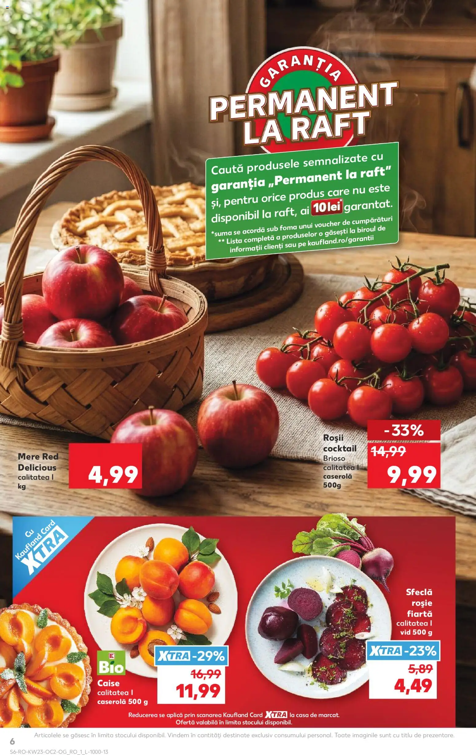 Noul catalog Kaufland – valabil de la 03.06.2026 | Pagină: 6 | Produse: Mere, Roșii, Ahtapot, Sfeclă