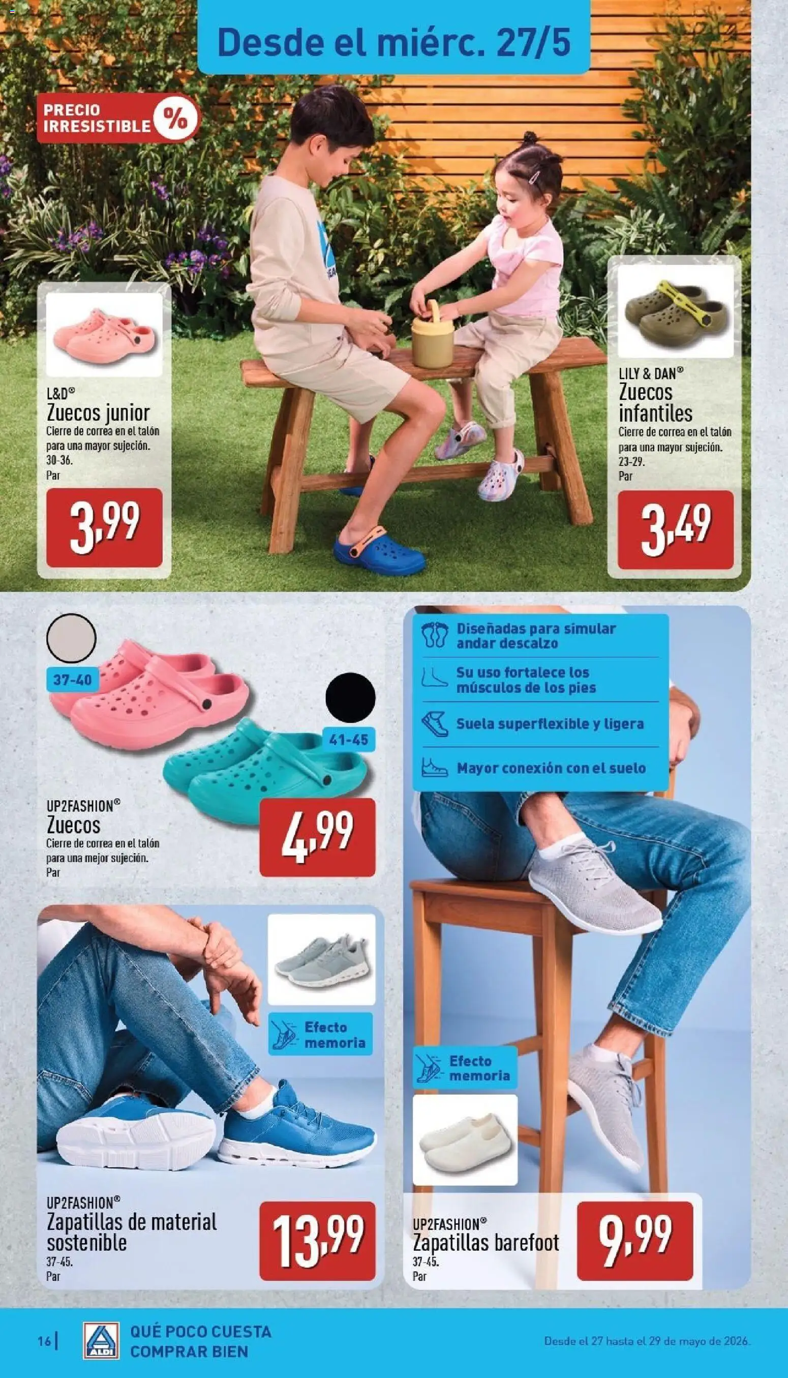 Aldi folleto Baleares │ válido desde el 25.05.2026 | Página: 16 | Productos: Zapatillas