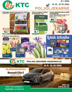 KTC Katalog - Pregled kataloga iz trgovine KTC, vrijedi od 14.10.2026