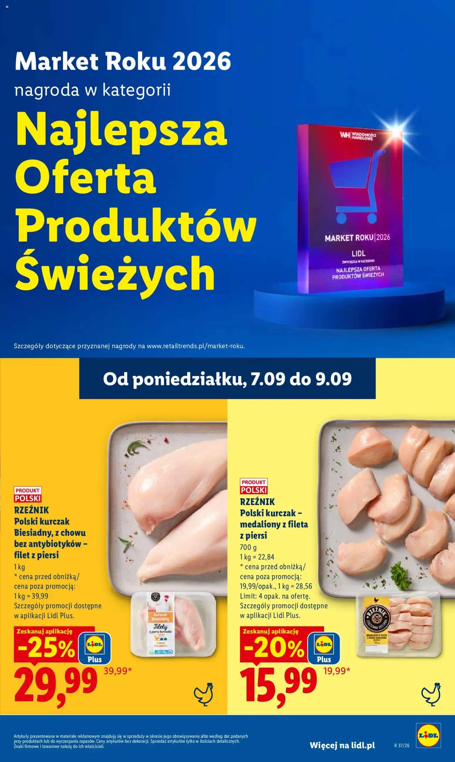Lidl Polsko leták od 07.09.2026 | Strana: 63 | Produkty: Filet