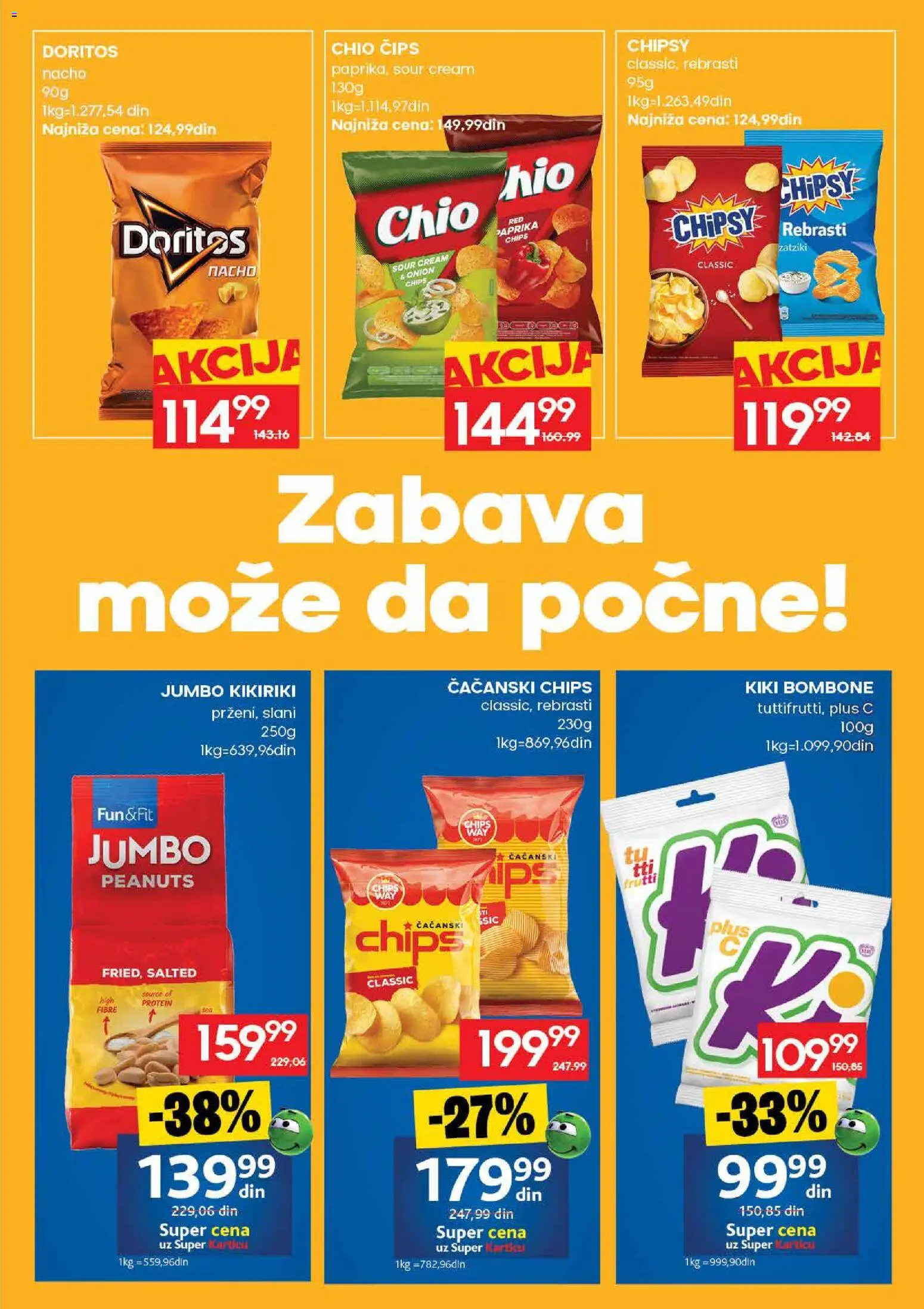 Roda katalog - važi od 04.06.2026 | Strana: 21 | Proizvode: Bombone, Čips, Protein, Doritos