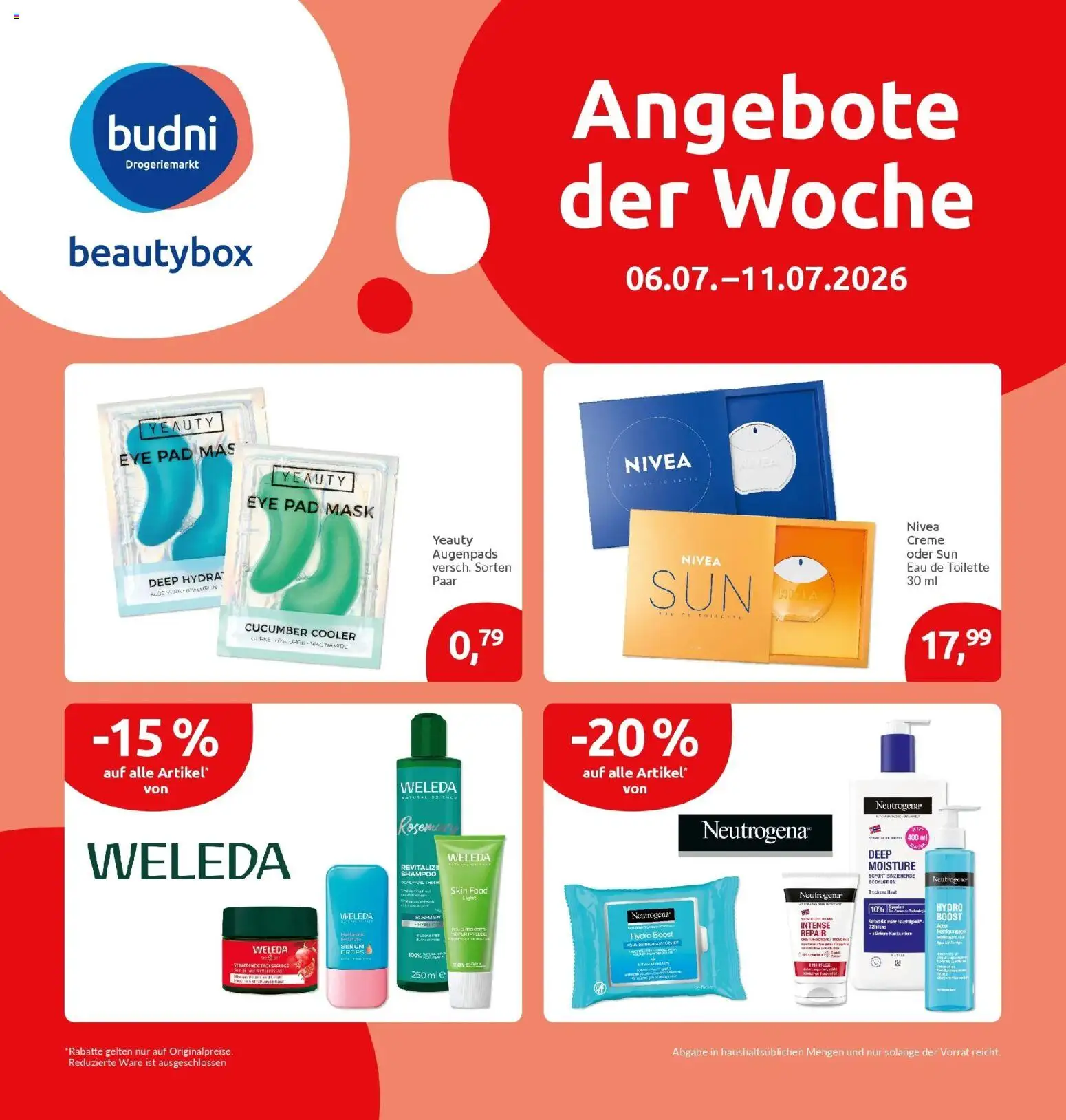 Marktkauf Prospekt Böblingen – gültig ab 06.07.2026 | Seite: 43 | Produkte: Eau de Toilette, Shampoo, Creme, Serum