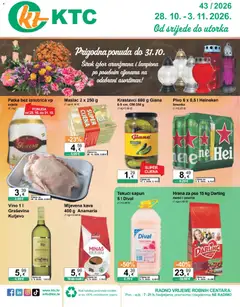 KTC Katalog široke potrošnje - Pregled kataloga iz trgovine KTC, vrijedi od 28.10.2026