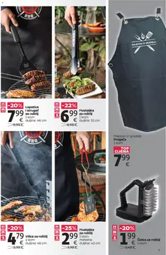 Tommy - Super ponuda za roštilj: oprema - Pregled kataloga iz trgovine Tommy, vrijedi od 27.04.2026 | Stranica: 7 | Proizvodi: Roštilj, Četka, Lopatica, Hvataljka