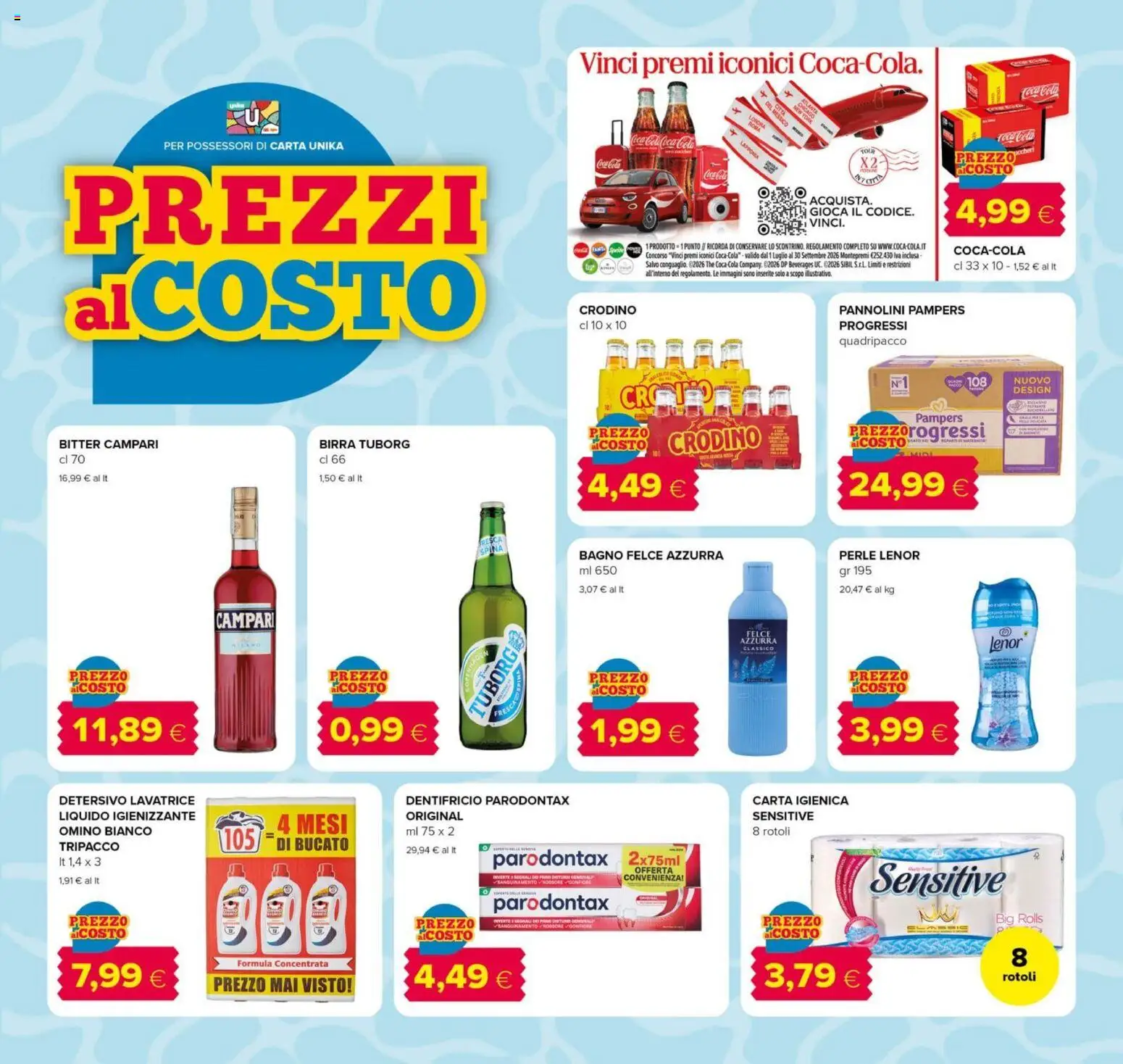Volantino Oasi del 29/07/2026 | Pagina: 3 | Prodotti: Pannolini, Birra, The, Pampers
