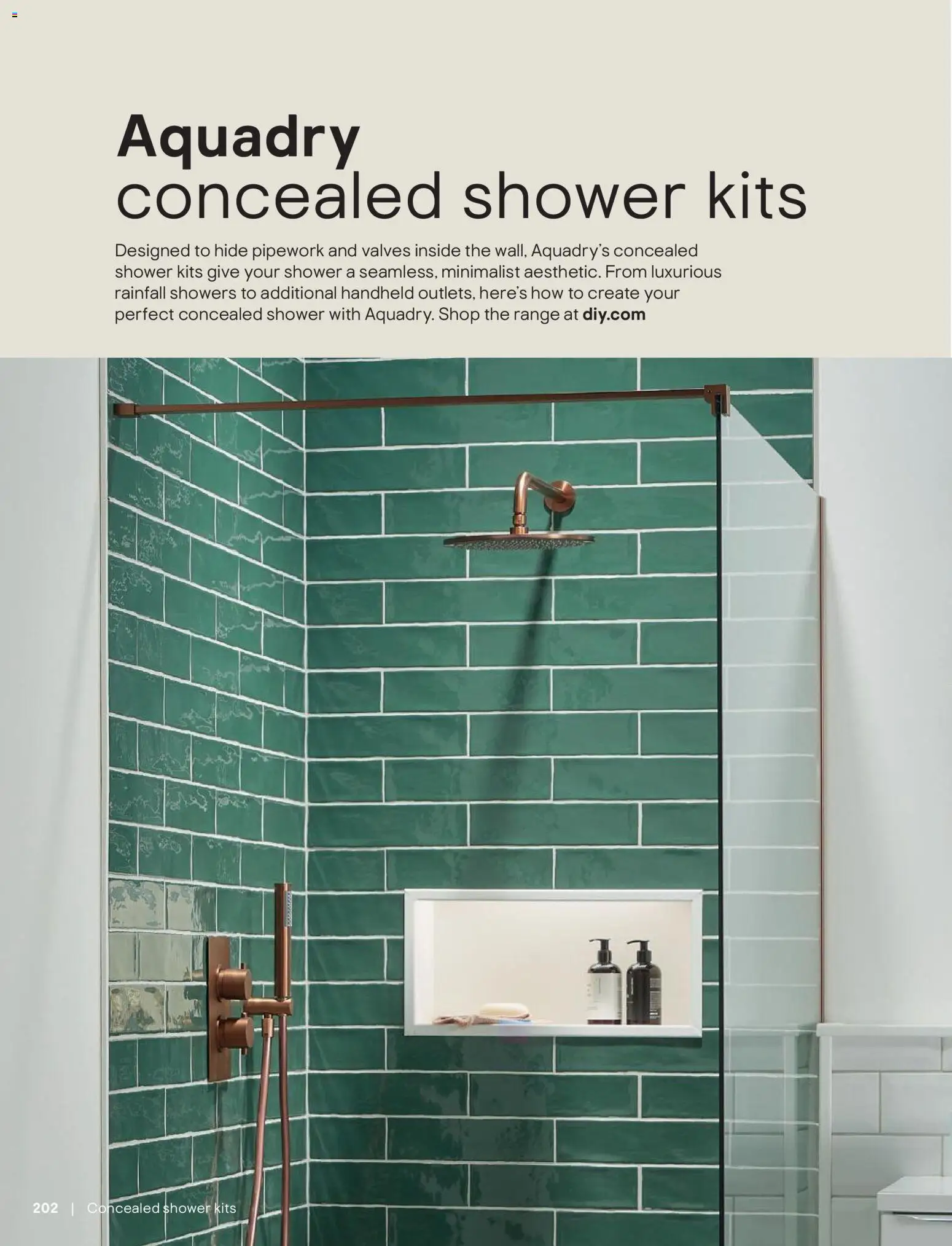 {H1} | Page: 203 | Products: Shower