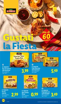 Anteprima del volantino EL TEQUITO Mini Tortillas Wraps, Mini Tortillas Wraps valido a partire dal 27/08/2026 | Pagina: 16