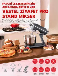 01.05.2026 tarihinden itibaren geçerli olan Vestel kataloğu önizlemesi | Sayfa: 17 | Ürünler: Mikser, Çırpıcı