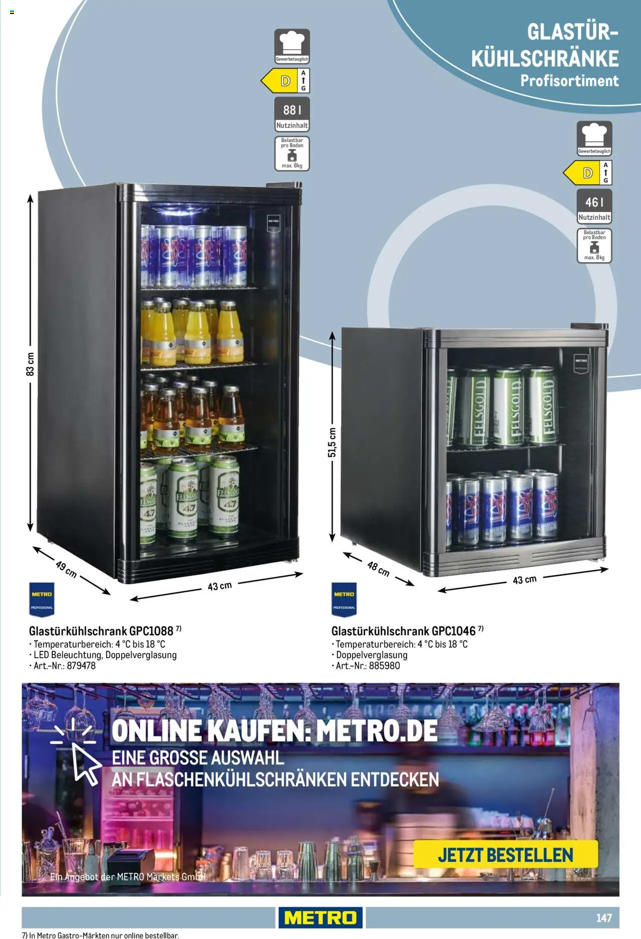 Metro Non Food Sortiment – gültig ab 01.10.2025 | Seite: 147