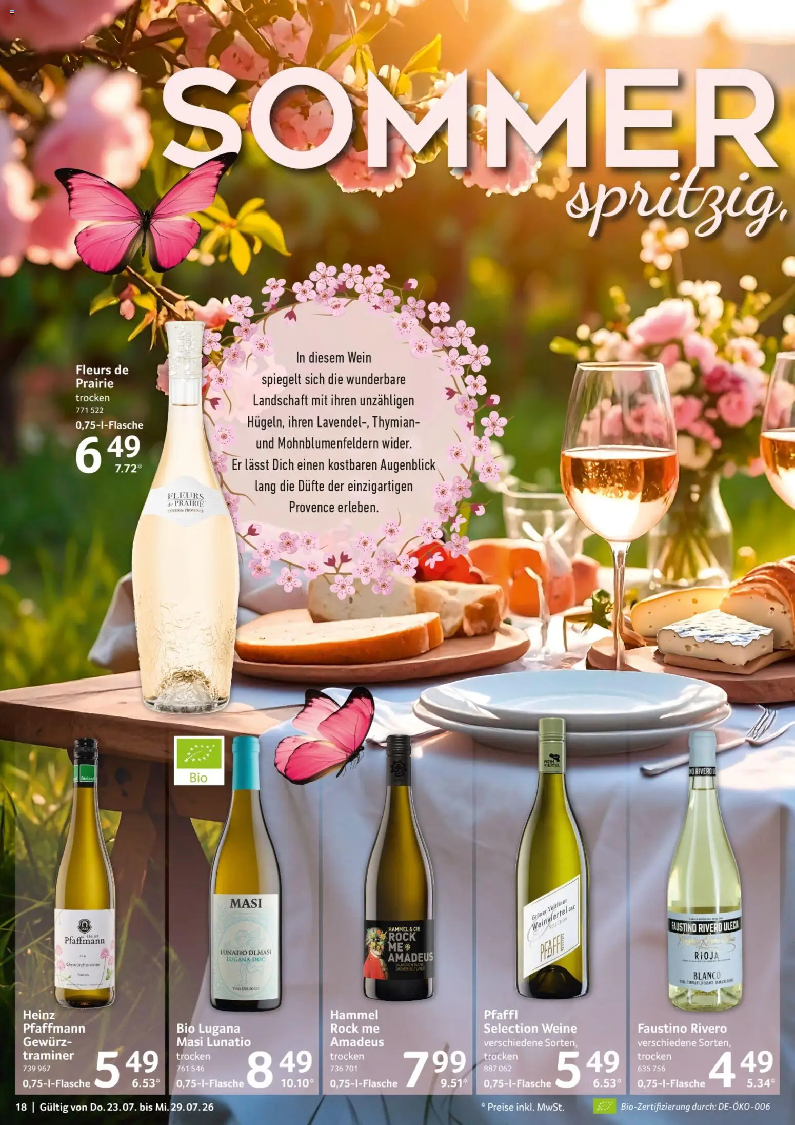 Selgros Prospekt – gültig ab 23.07.2026 | Seite: 18 | Produkte: Rock, Wein