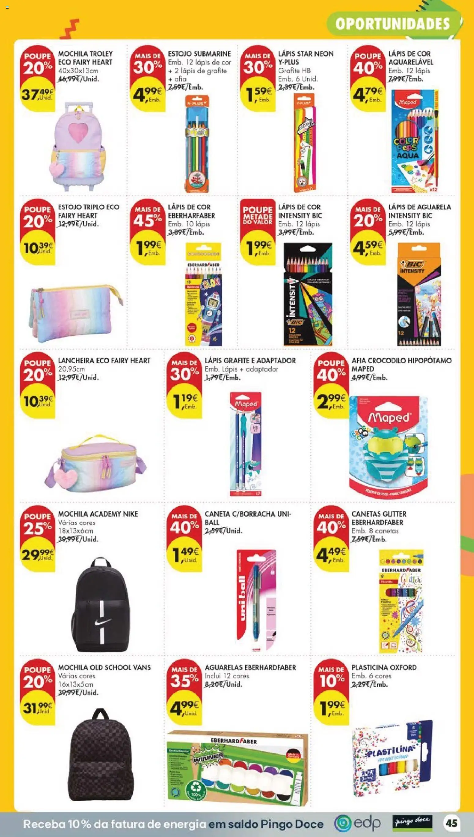 Pingo Doce folheto │ válido de 04/08/2026 | Página: 51 | Produtos: Mochila, Adaptador
