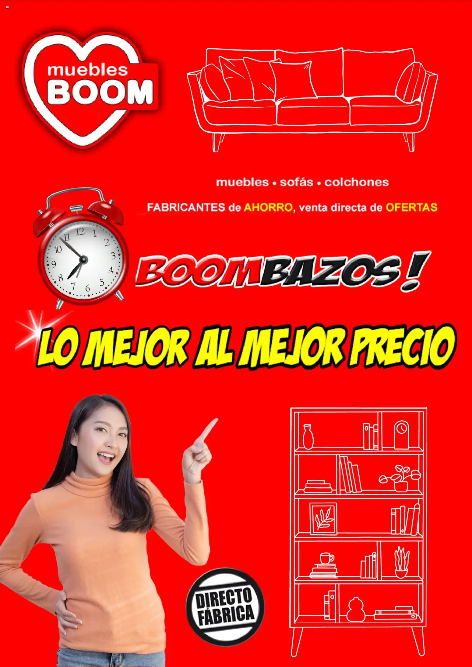 Muebles Boom folleto │ válido desde el 01/08/2026 | Página: 1