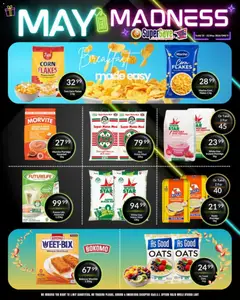 Super Save specials catalogue – valid from 15.05.2026 | Page: 6 | Products: Maize meal, Oats, Biscuits, Flakes