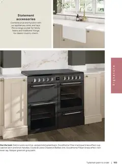 Preview of B&Q - Kitchens valid from 21/06/2026 | Page: 103 | Products: Paint, Cabinet, Knob, Cooker