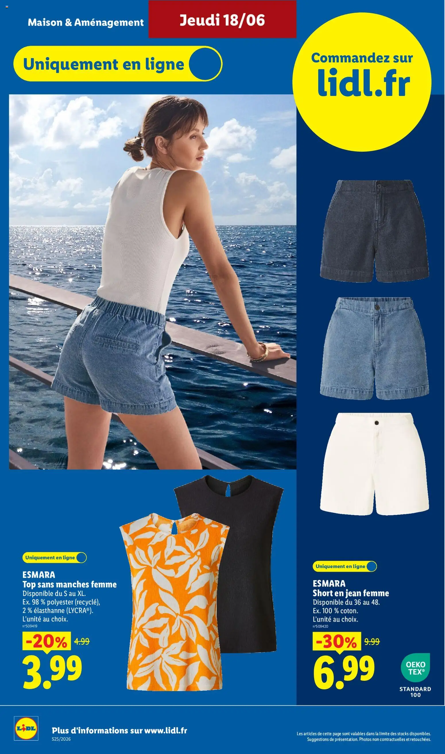 {H1} | Page: 42 | Produits: Shorts, Short en jean