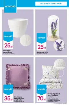 Pogląd oferty "Pepco gazetka" - ważna od 25.06.2026 | Strona: 10 | Produkty: Poduszka, Doniczka