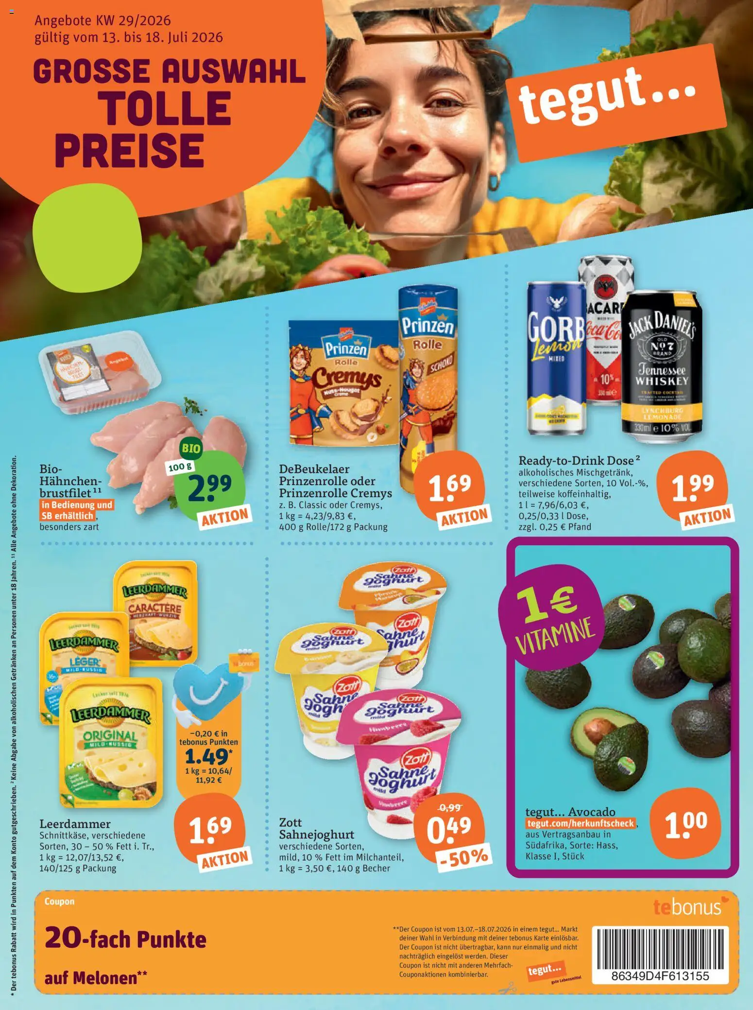 Tegut Prospekt – gültig ab 13.07.2026 | Seite: 3