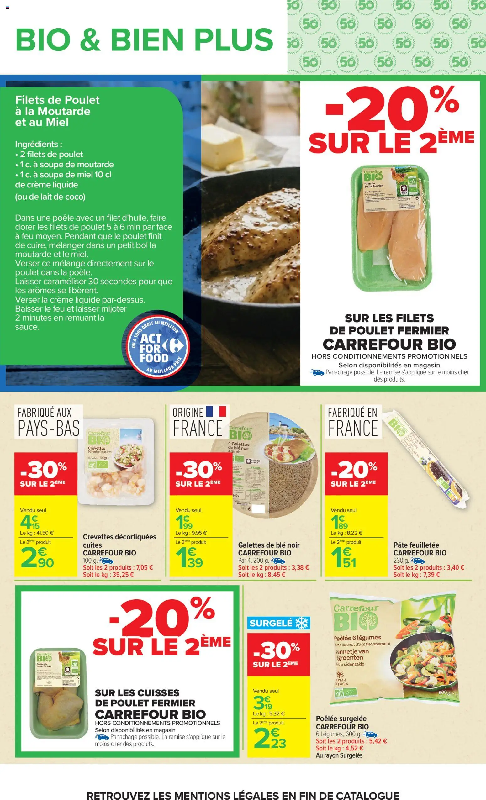 {H1} | Page: 9 | Produits: Soupe, Crevettes, Miel, Crème