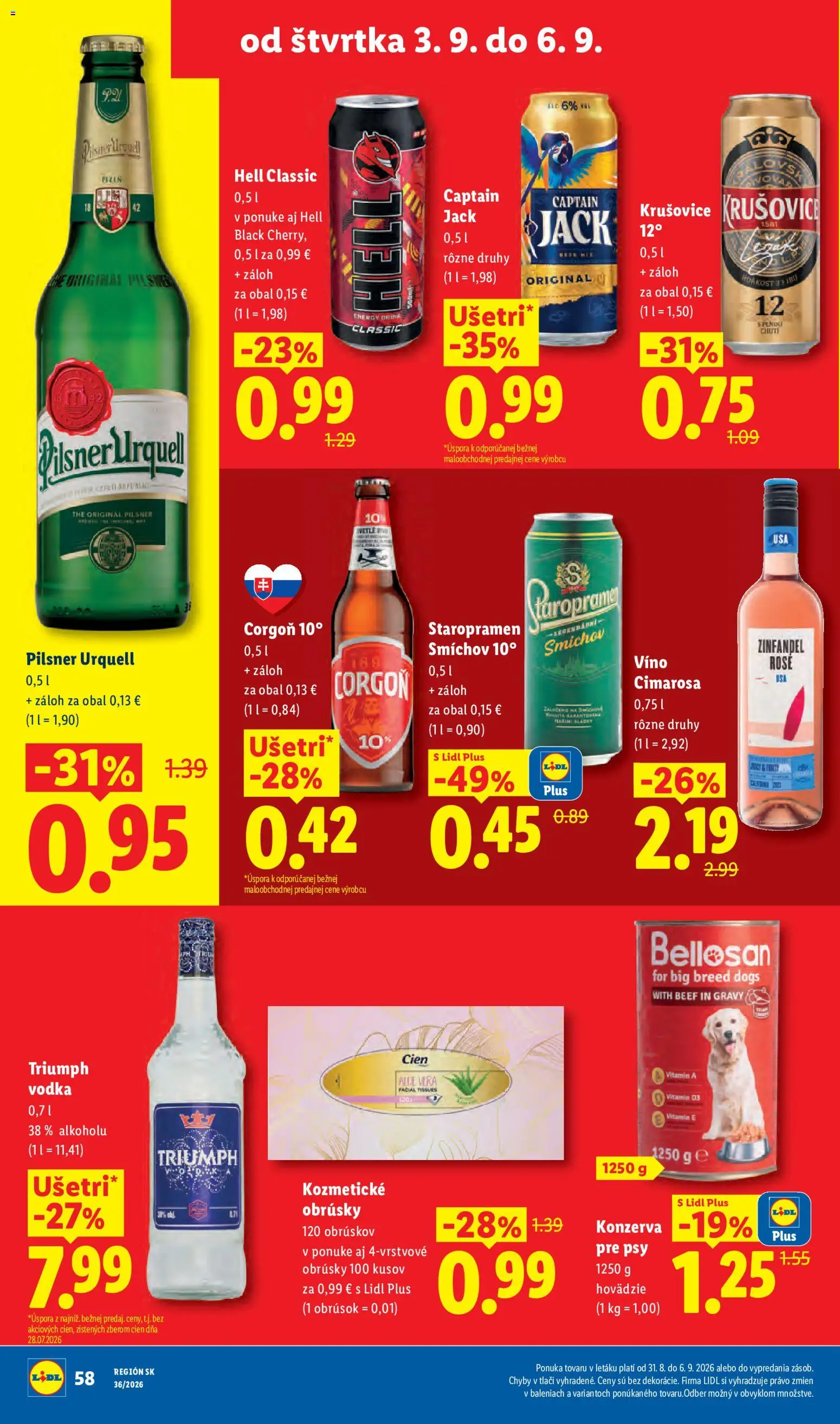 Nové Lidl akcie – leták je platný od 31.08.2026 | Strana: 76