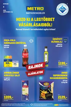Metro akciós újság - amely érvényes a következő dátumtól: 2026.09.01.