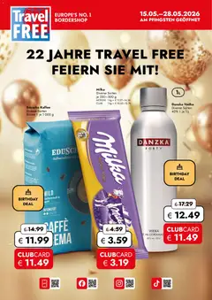Travel FREE Flugblatt ab 15.05.2026 gültig