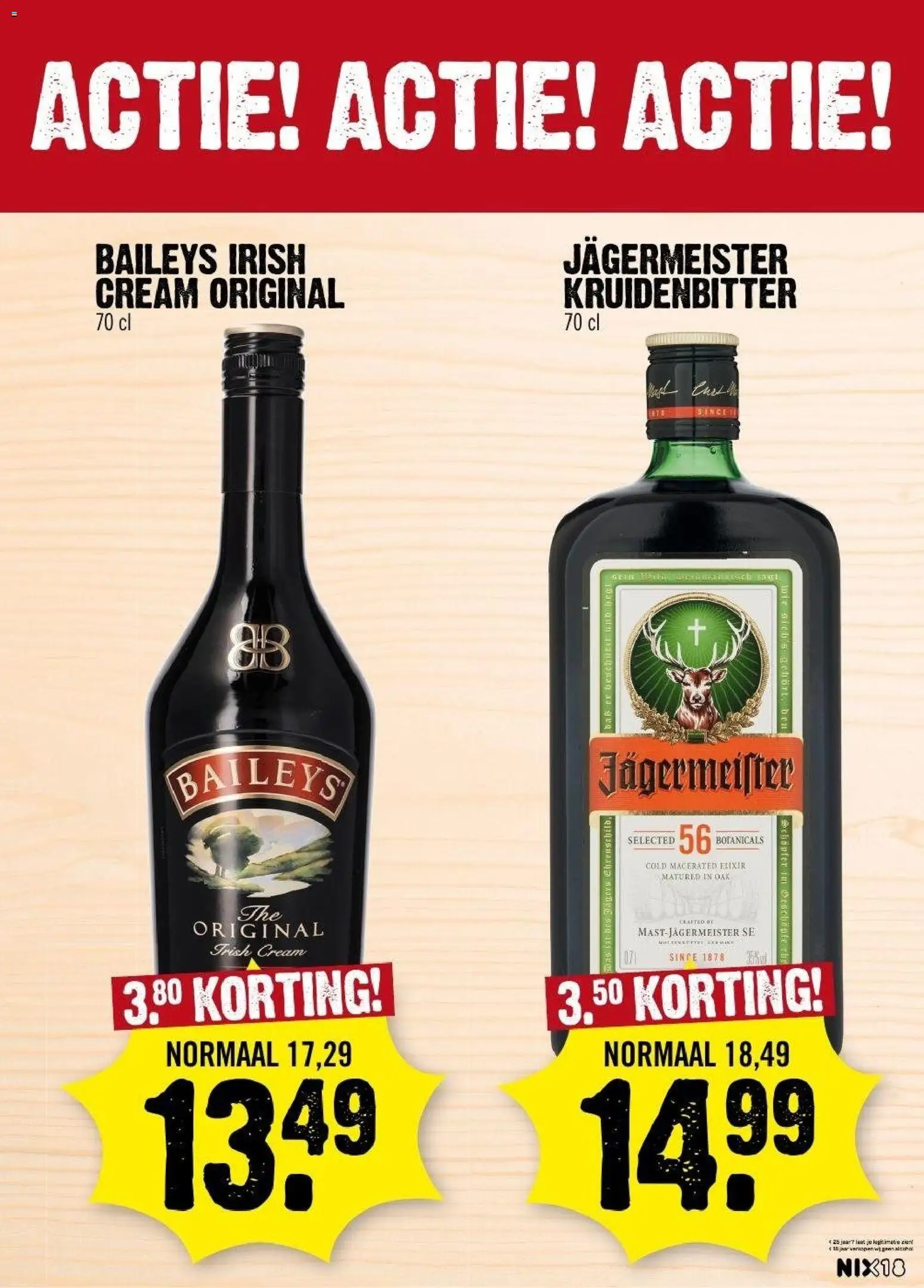 {H1} | Pagina: 2 | Producten: Jägermeister, Baileys