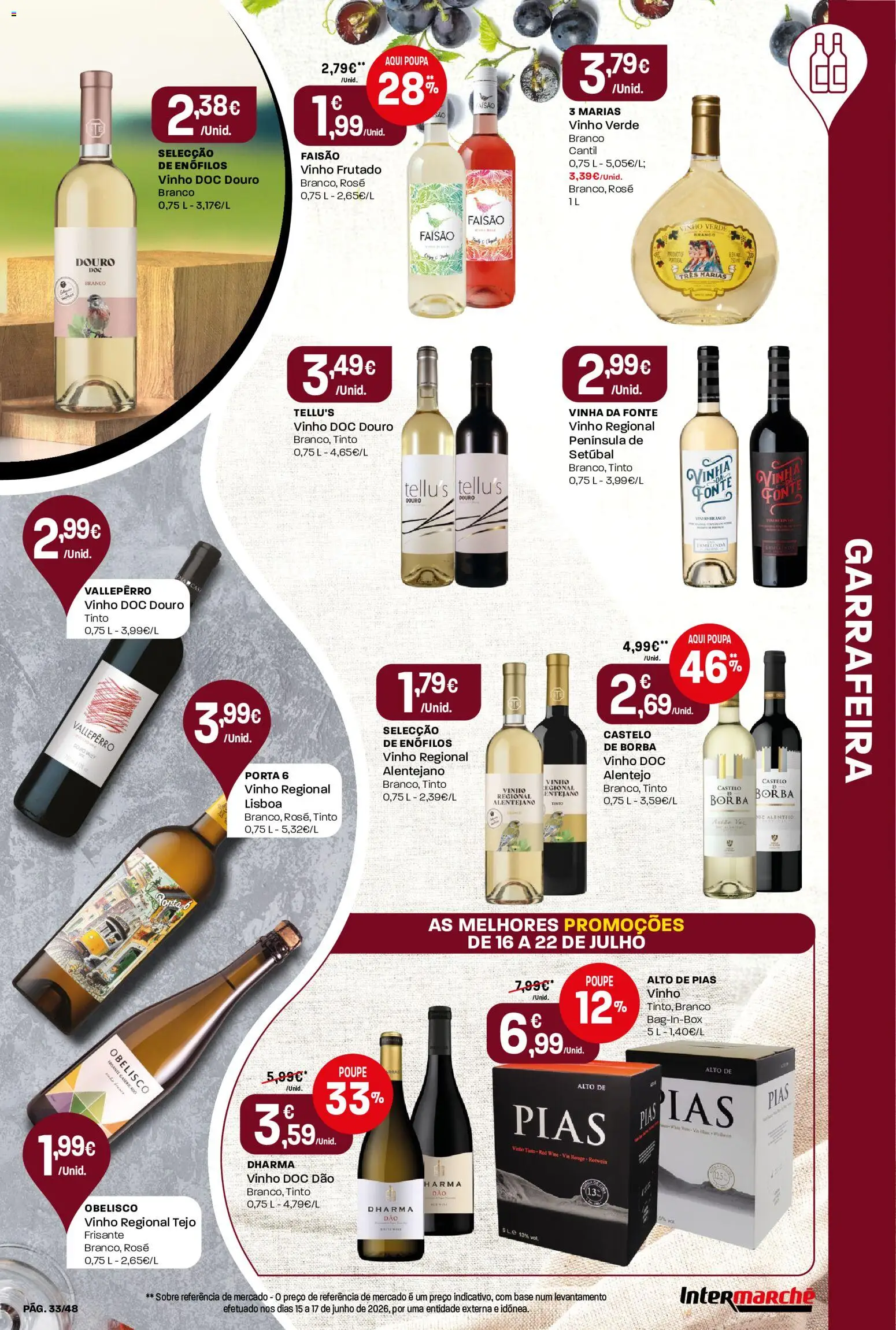 Intermarché folheto │ válido de 16/07/2026 | Página: 33