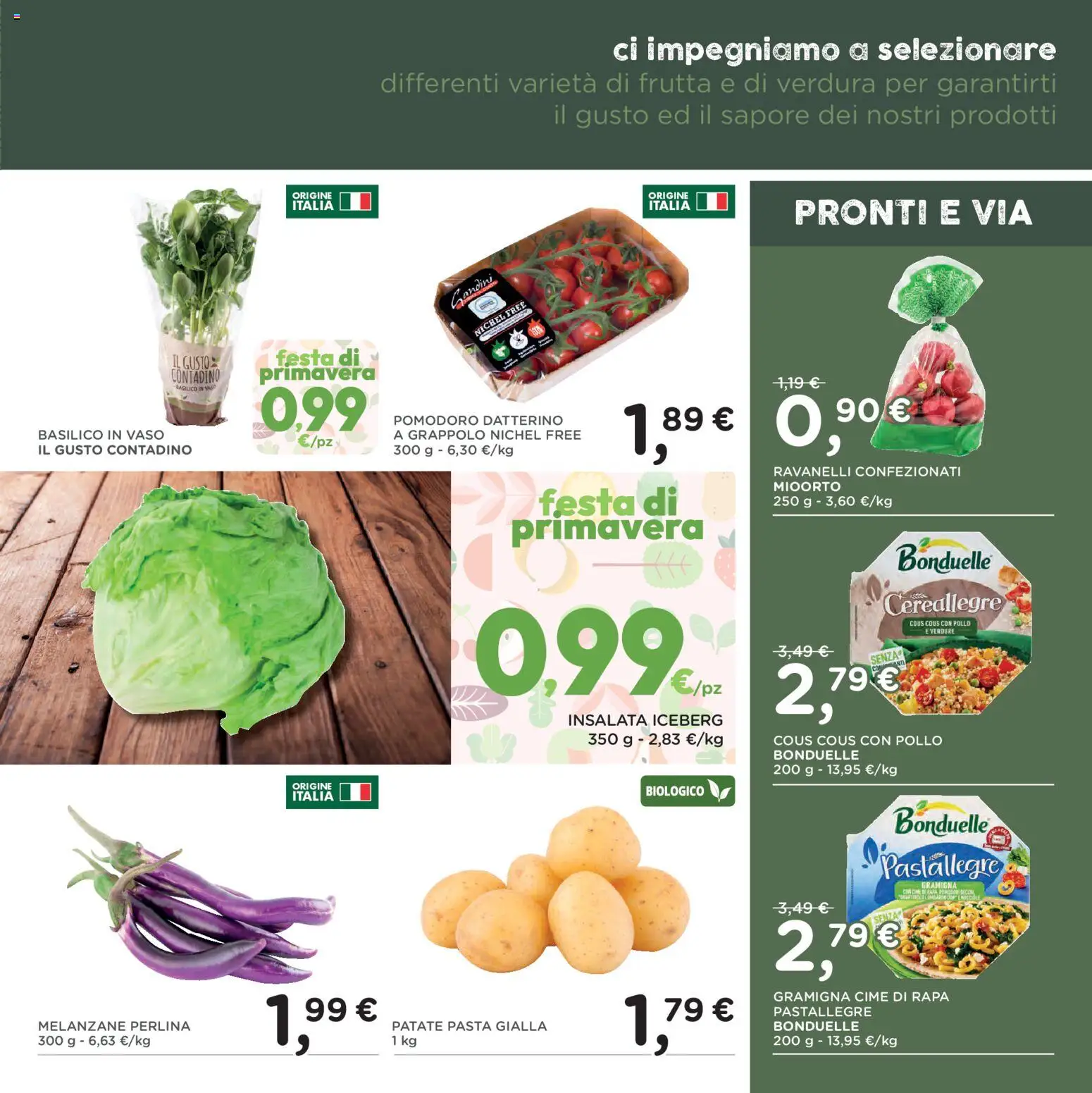 Volantino Poli del 03.06.2026 | Pagina: 3 | Prodotti: Patate, Verdure, Cous cous, Ravanelli