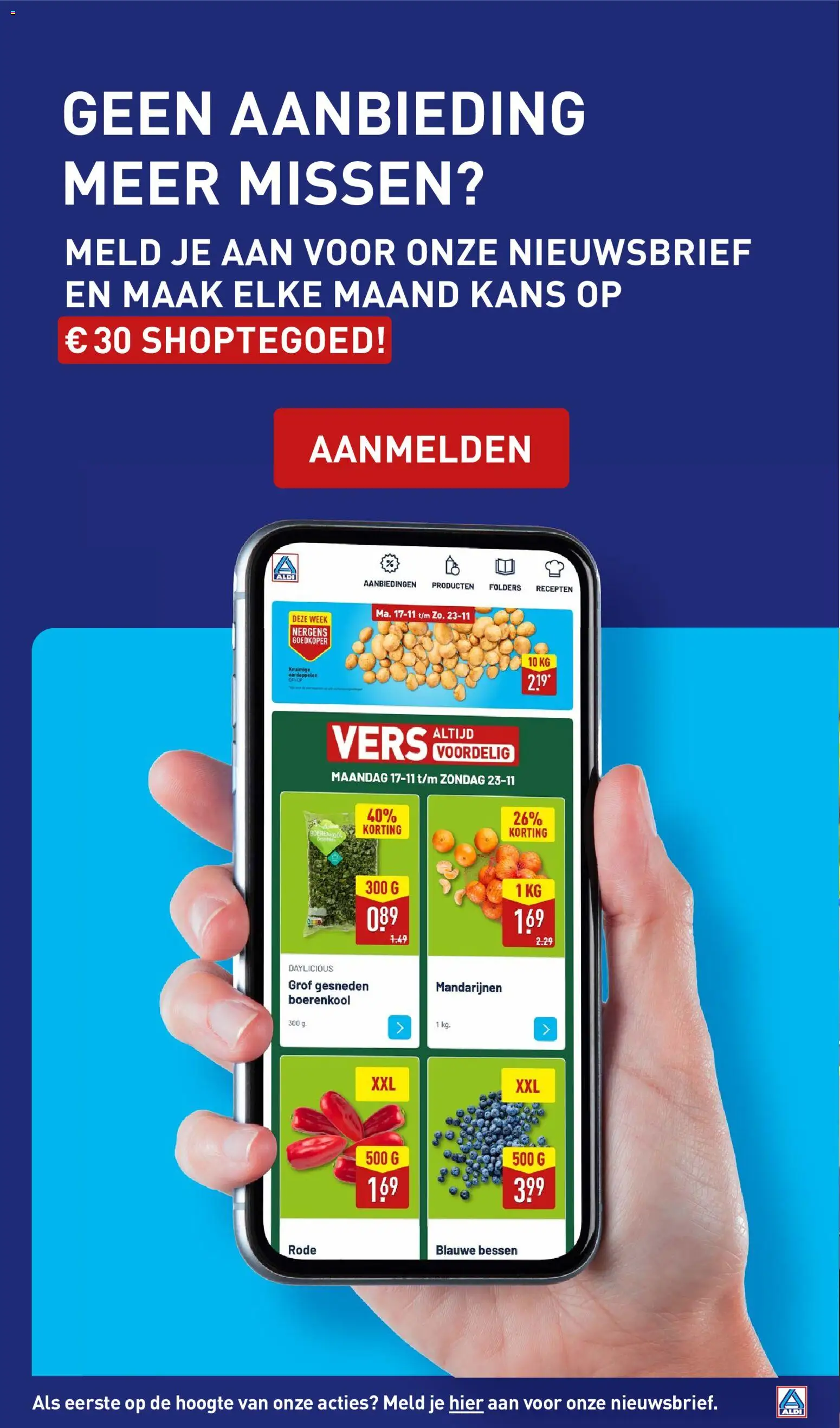 {H1} | Pagina: 20 | Producten: Folders, Boerenkool, Mandarijnen