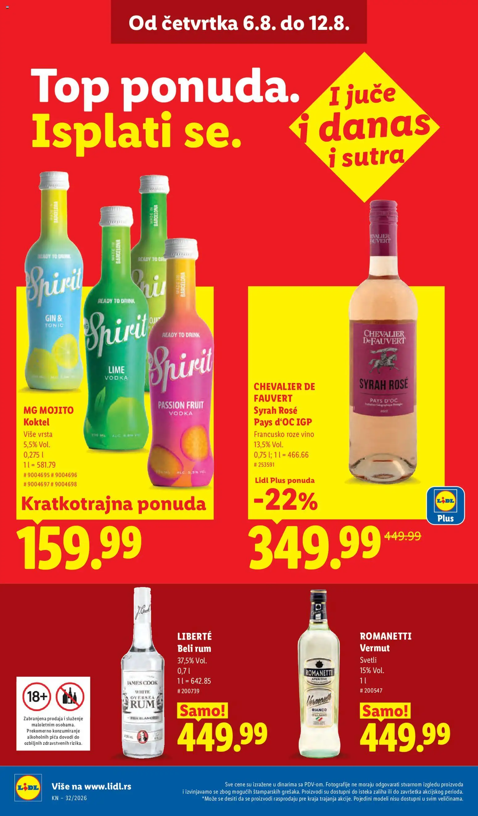 Lidl katalog - važi od 06.08.2026 | Strana: 32