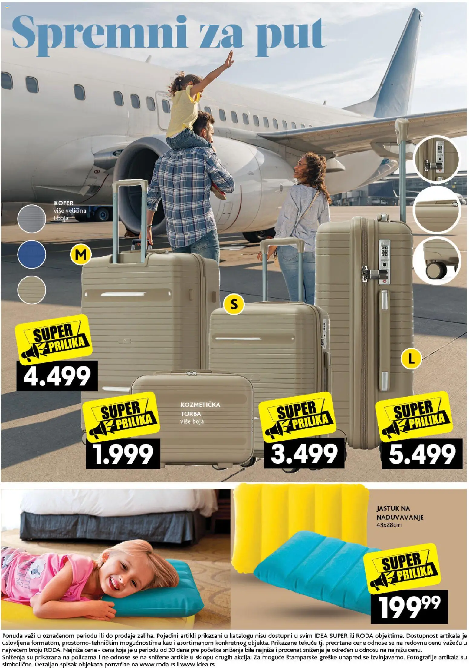 Idea katalog - važi od 02.07.2026 | Strana: 36 | Proizvode: Kofer, Jastuk, Torba