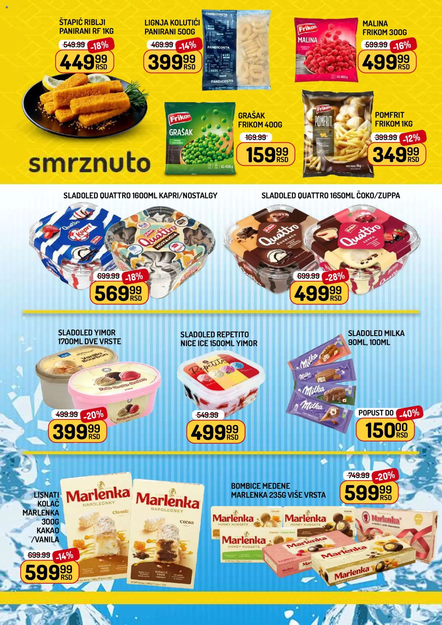 Aman katalog - važi od 05.06.2026 | Strana: 4 | Proizvode: Milka, Kolač, Grašak, Čokolada