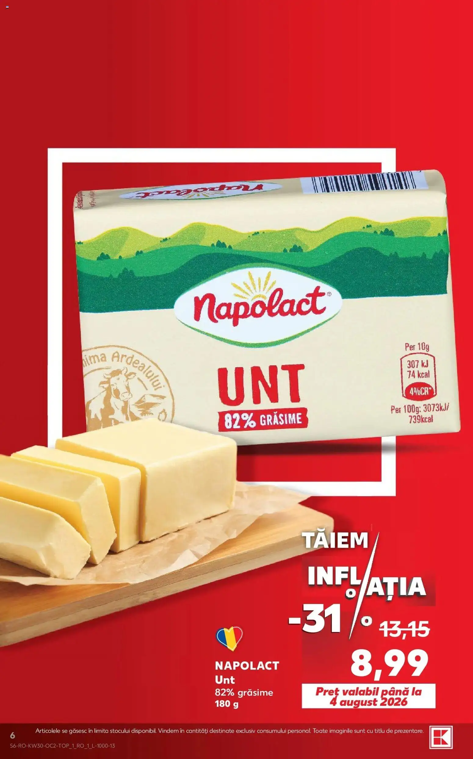 Noul catalog Kaufland – valabil de la 22.07.2026 | Pagină: 6