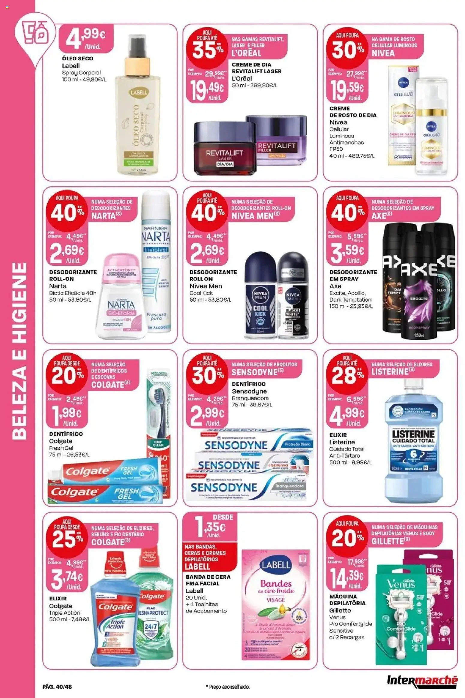 Intermarché - Isto é que são preços BAIXOS! │ válido de 18/06/2026 | Página: 40