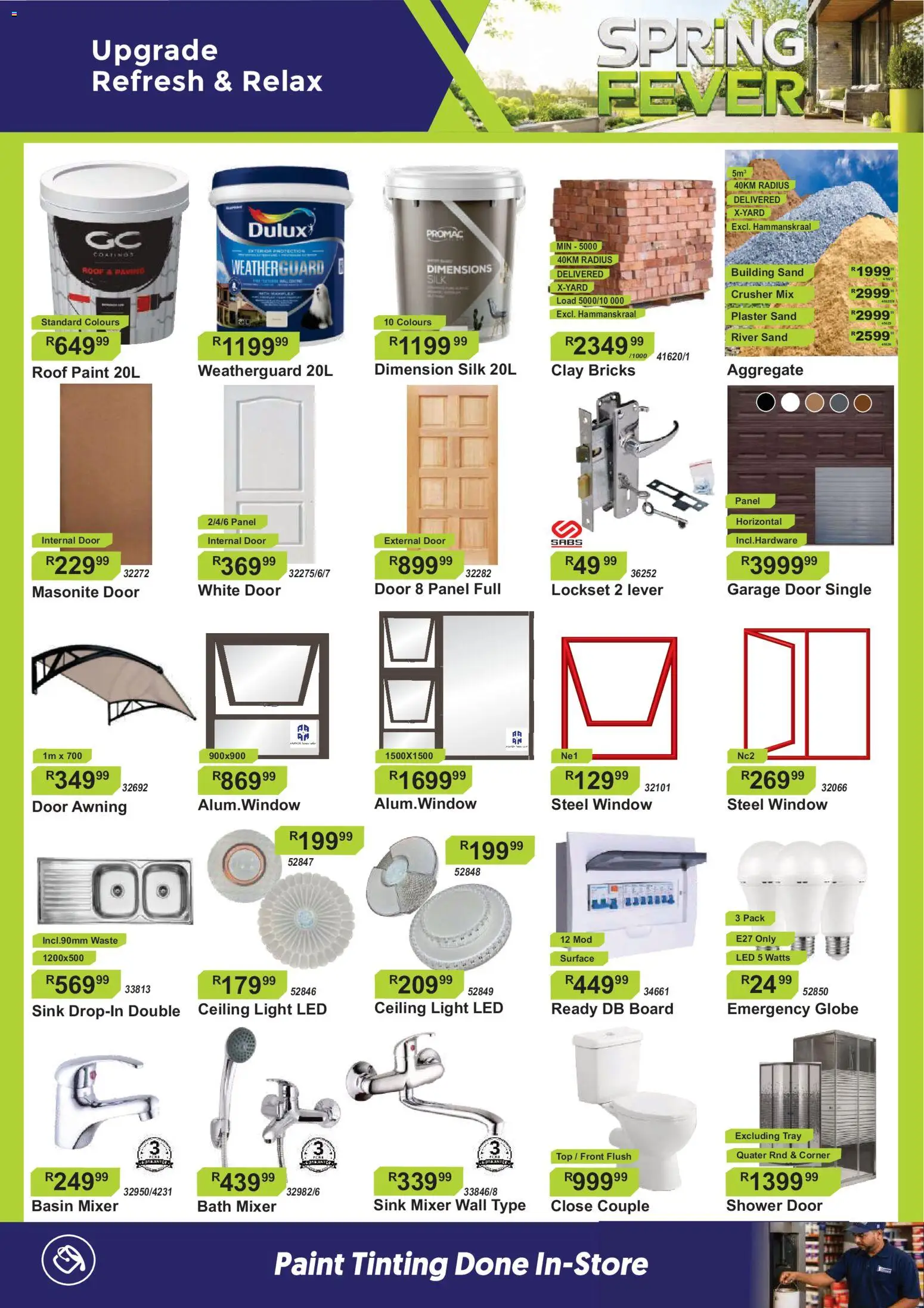 New K. Carrim catalogue – valid from 17/08/2026 | Page: 2 | Products: Tray, Shower, Light, Basin