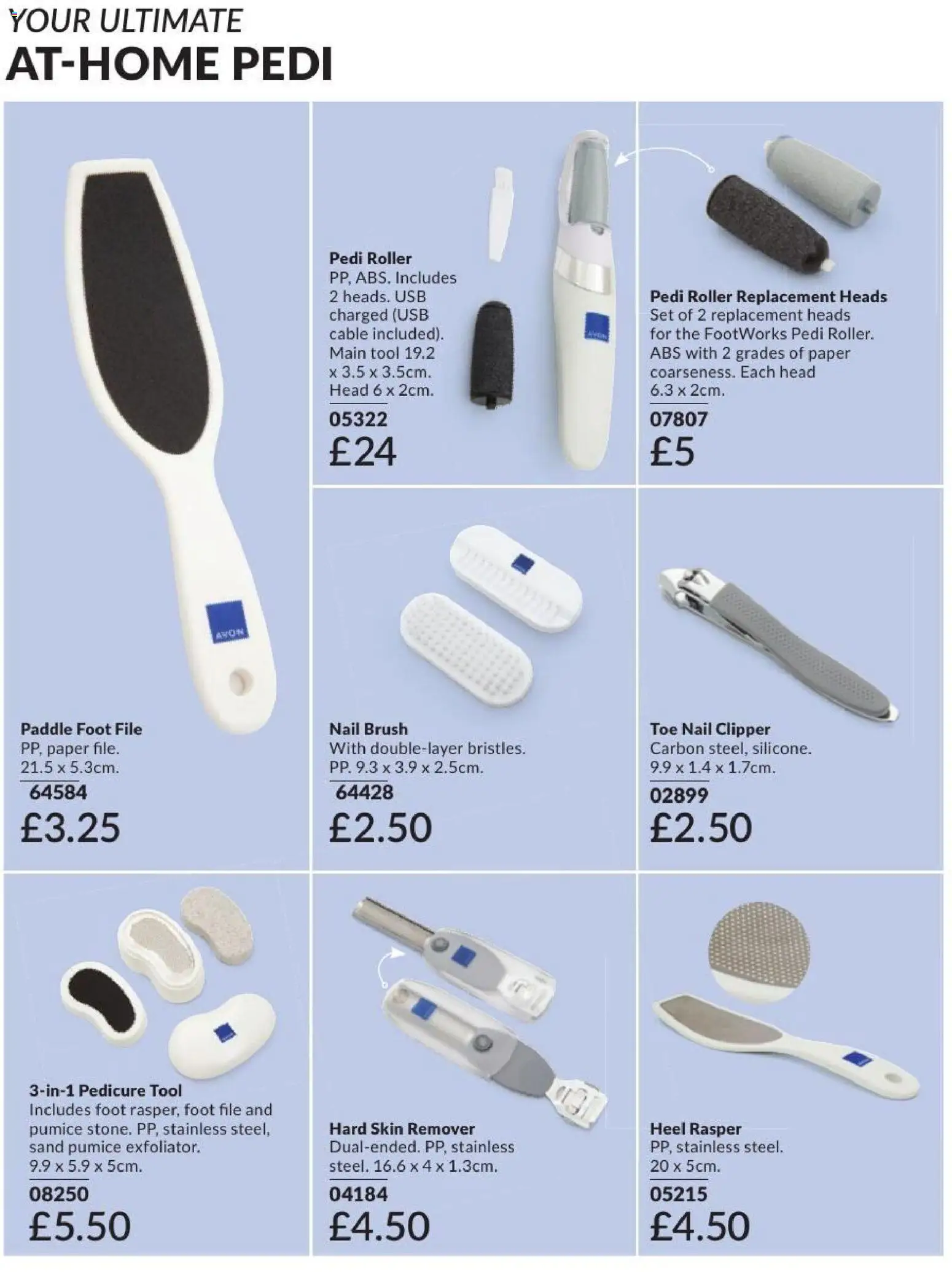 {H1} | Page: 170 | Products: Brush, Cable, USB