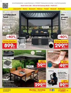 Netto Marken-Discount Prospekt 	 ab 04.05.2026 gültig | Seite: 43 | Produkte: Hocker, Sofa, Tisch, Stuhl
