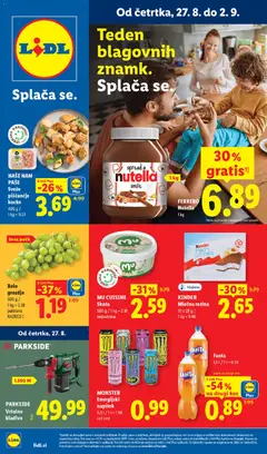 Lidl katalog akcije – veljaven od 27.08.2026