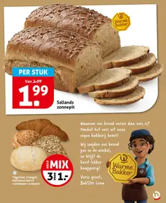 Hoogvliet folder - Voorbeeld van een folder van Hoogvliet, geldig van 29.04.2026 | Pagina: 17 | Producten: Brood, Roomboter, Bakkerij, Bol