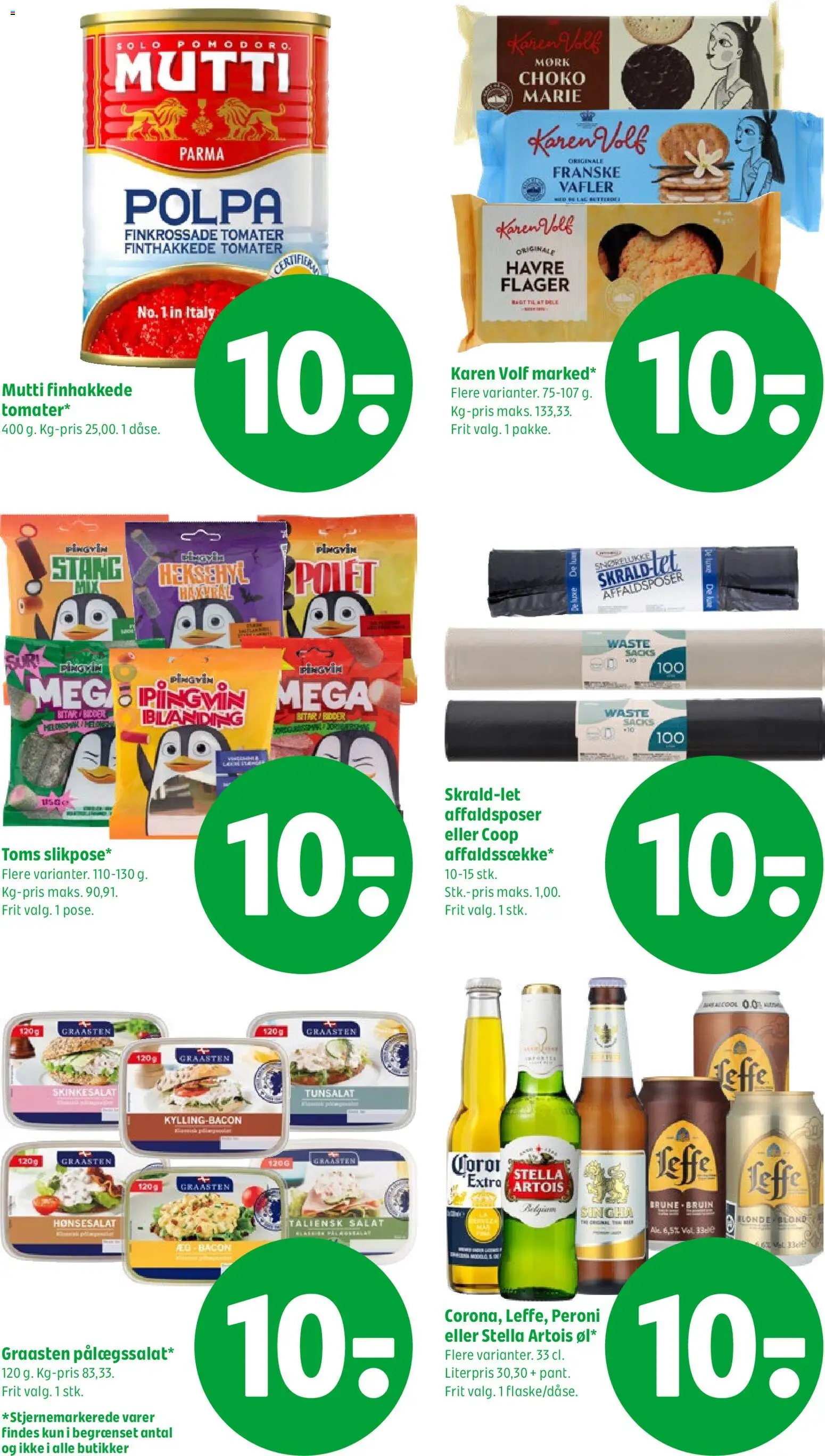 Coop 365 tilbudsavis – gyldig fra 06/08/2026 | Side: 3 | Produkter: Æg, Tomater, Vafler, Bacon