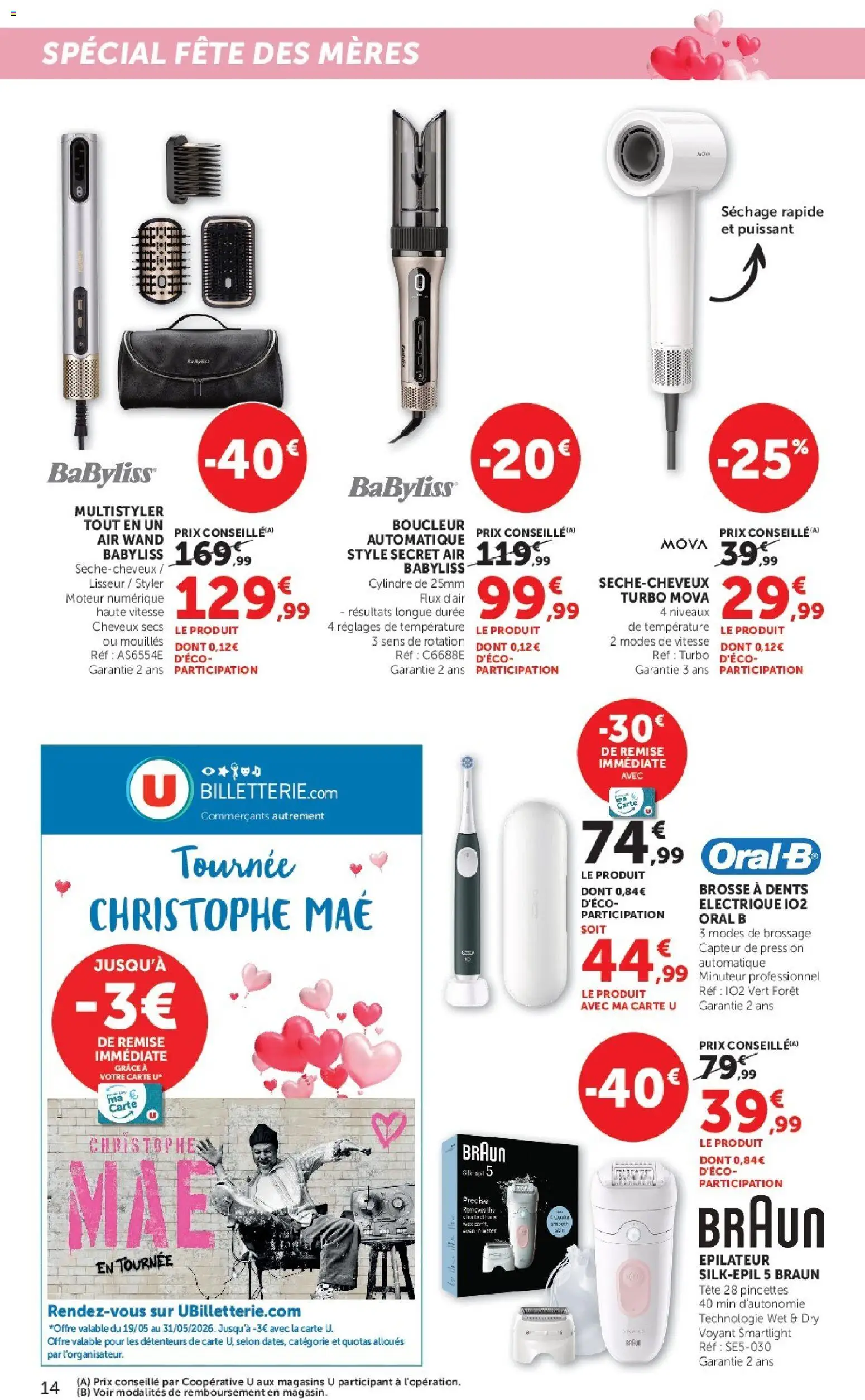 {H1} | Page: 14 | Produits: Épilateur, Lisseur, Brosse, Brosse à dents
