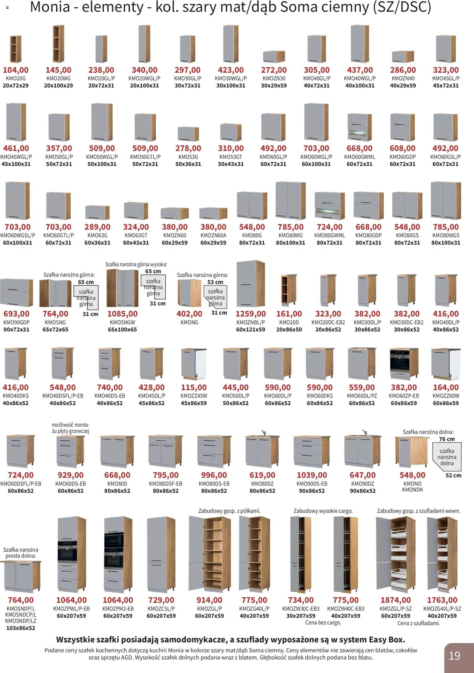 Bodzio Katalog od 01.08.2026 | Strona: 19 | Produkty: Plyty