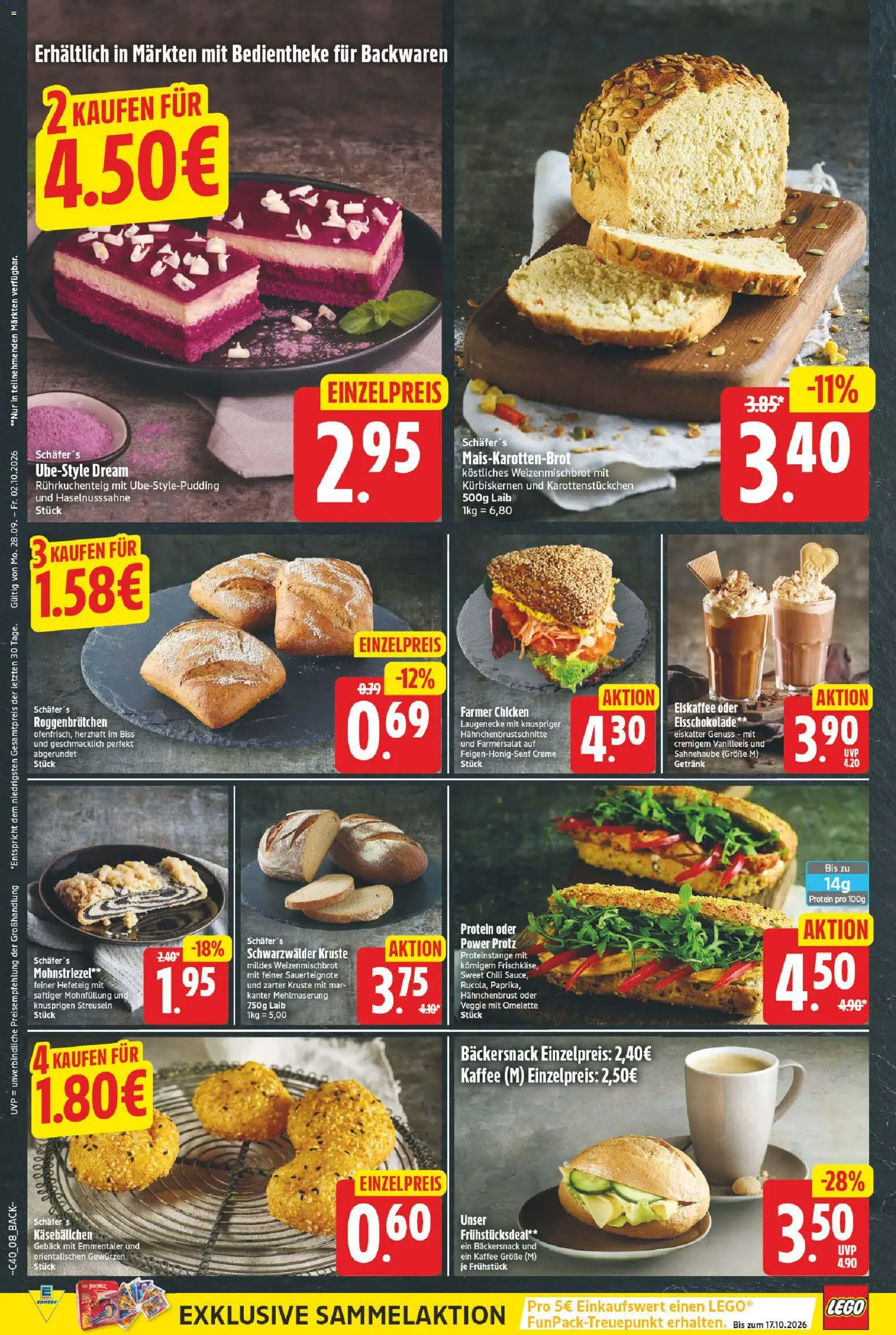 E center Prospekt – gültig ab 28.09.2026 | Seite: 8 | Produkte: Kaffee, Creme, Chili, Hahnchenbrust