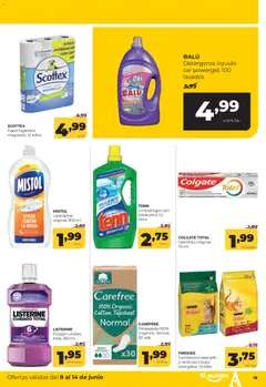 Vista previa Alimerka folleto Asturias válido desde el 08.06.2026 | Página: 16 | Productos: Enjuague bucal, Detergente, Papel higienico, Pescado