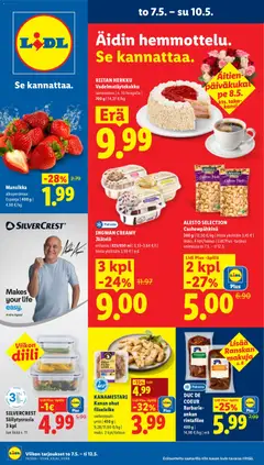 Lidl-mainoslehti voimassa 07.05.2026 alkaen